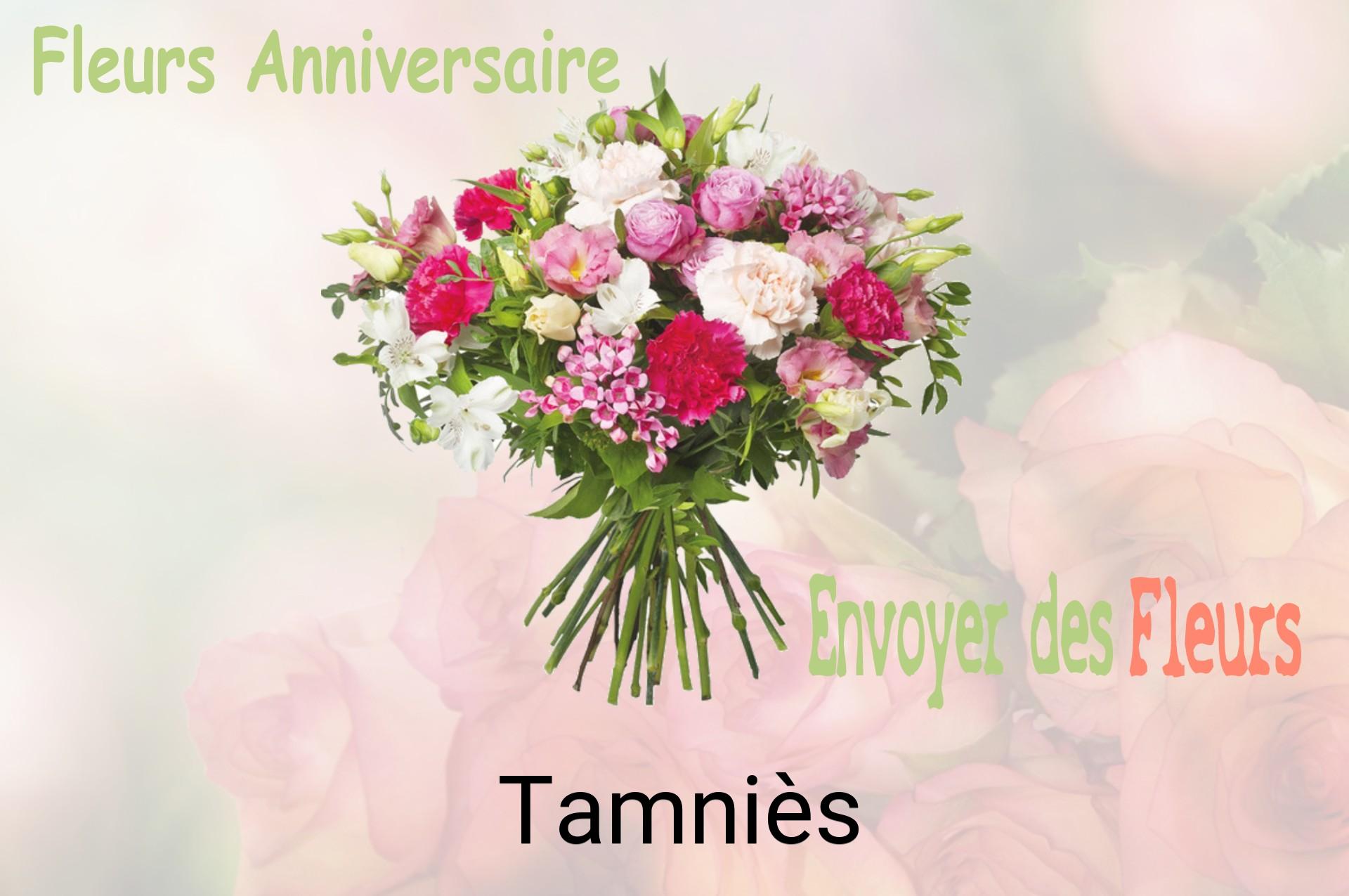 Bouquet de fleurs d’anniversaire livré à Tamniès